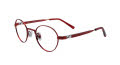 EasyClip EC434 No Clip-On Lens Satin Red (30)  Eyeglasses - Color Image