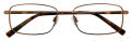 Easytwist ET888 No Clip-On Lens Satin Medium Copper Brown (10) Eyeglasses - Color Image