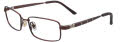 Easytwist Kids ET967 Kids No Clip-On Lens Satin Brown / Silver (10) Eyeglasses - Color Image