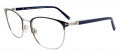 Easytwist ET994 No Clip-On Lens Satin Dark Blue & Steel (050) Eyeglasses - Color Image