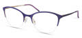 ECO Angelica Purple/Gold Eyeglasses - Color Image