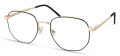 ECO Caraway Black/Gold Eyeglasses - Color Image