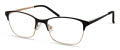 ECO Daisy Black/Gold Eyeglasses - Color Image