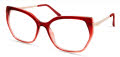 ECO Marigold Red Gradient Eyeglasses - Color Image