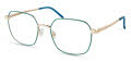 ECO Oleander Petroleum Gold Eyeglasses - Color Image