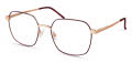 ECO Oleander Rose Gold / Aubergine Eyeglasses - Color Image
