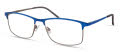 ECO Sesame Steel Blue/Silver Eyeglasses - Color Image