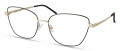 ECO Vervine Black / Gold Eyeglasses - Color Image