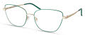 ECO Vervine Green Gold Eyeglasses - Color Image