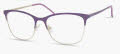 ECO Primrose Dark Purple / Gold Eyeglasses - Color Image