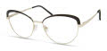 ECO Rosemary Black/Gold Eyeglasses - Color Image