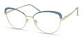 ECO Rosemary Dusty Blue/Gold Eyeglasses - Color Image