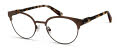 ED Ellen Degeneres O-14 BROWN (BWN00) Eyeglasses - Color Image