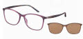 Elle EL 13512 Rose Eyeglasses - Color Image