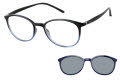 Elle EL 13560 Blue (BL) Eyeglasses - Color Image