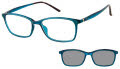 Elle EL 13561 Green (GN) Eyeglasses - Color Image