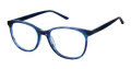 Elle EL 13530 Blue Eyeglasses - Color Image