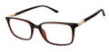 Elle EL 13532 Brown Eyeglasses - Color Image