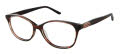 Elle EL 13533 Red Eyeglasses - Color Image