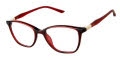 Elle EL 13541 Red Eyeglasses - Color Image