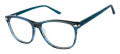 Elle EL 13544 Blue (BL) Eyeglasses - Color Image