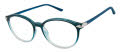 Elle EL 13545 Green (GR) Eyeglasses - Color Image
