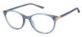 Elle EL 13520 Blue Eyeglasses - Color Image