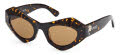 Emilio Pucci EP0214 Dark Havana / Brown (52E) Sunglasses - Color Image