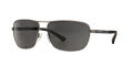 Emporio Armani EA2033 Gunmetal Rubber / Grey Lens (313087) Sunglasses - Color Image
