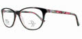 Fatheadz Dea Bolzano Burgundy Eyeglasses - Color Image