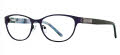 Fatheadz Dea Forli Deep Purple Eyeglasses - Color Image
