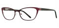 Fatheadz Dea Turin Deep Burgundy Eyeglasses - Color Image
