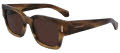 Salvatore Ferragamo SF2010S Striped Khaki (319) Sunglasses - Color Image