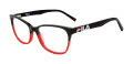 Fila VF9467 Black / Red Eyeglasses - Color Image