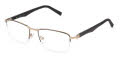 Fila VFI444 Rose Gold Black (0301) Eyeglasses - Color Image