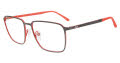Fila VFI204 Grey-Red (0R50) Eyeglasses - Color Image