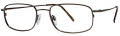 Flexon FLX 810 MAG-SET Coffee (218) Eyeglasses - Color Image
