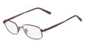 Flexon Clark 600 Brown (210) Eyeglasses - Color Image