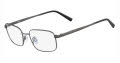 Flexon Collins 600 Gunmetal (033) Eyeglasses - Color Image