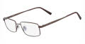 Flexon Larsen 600 Brown (210) Eyeglasses - Color Image