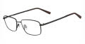 Flexon Nathaniel 600 Dark Brown (210)  Eyeglasses - Color Image