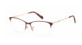 Fossil Fos 7142 Matte Burgundy (7BL) Eyeglasses - Color Image