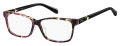 Fossil Fos 7057/G Burgundy Havana (0YDC) Eyeglasses - Color Image