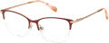 Fossil Fos 7088/G Matte Burgundy (07BL) Eyeglasses - Color Image