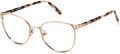 Fossil Fos 7095 Red Gold (0AU2) Eyeglasses - Color Image
