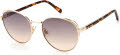 Fossil Fos 2107/G/S Gold / Grey Gradient Pink (0J5G/FF) Sunglasses - Color Image
