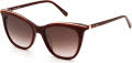 Fossil Fos 2103/G/S Opal Burgundy / Brown Gradient (0LHF/HA) Sunglasses - Color Image