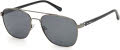 Fossil Fos 3111/G/S Dark Ruthenium / Gray Polarized (0KJ1/M9) Sunglasses - Color Image