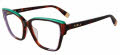 Furla VFU718 Red Havana (09AT) Eyeglasses - Color Image