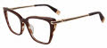 Furla VFU724 Dark Brown (03AH) Eyeglasses - Color Image